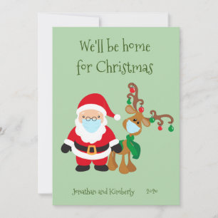 Vi är hemma julen Santa Renar 2020