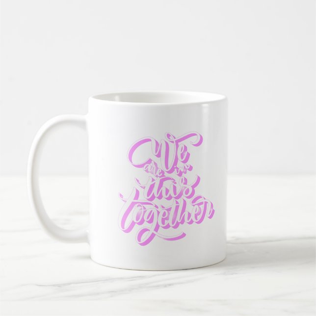 VI ÄR I DETTA TILLSAMMANS KAFFEMUGG (Vänster)