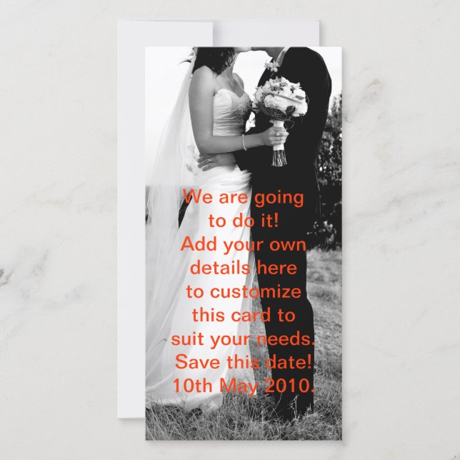 Vi är i Kärlek! Spara Datumet (Framsida)