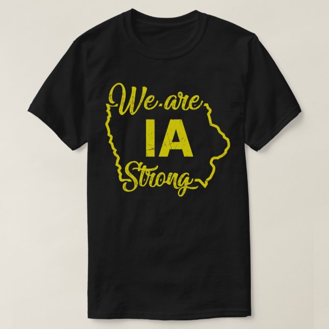 Vi är IA-starka TShirt T Shirt (Design framsida)