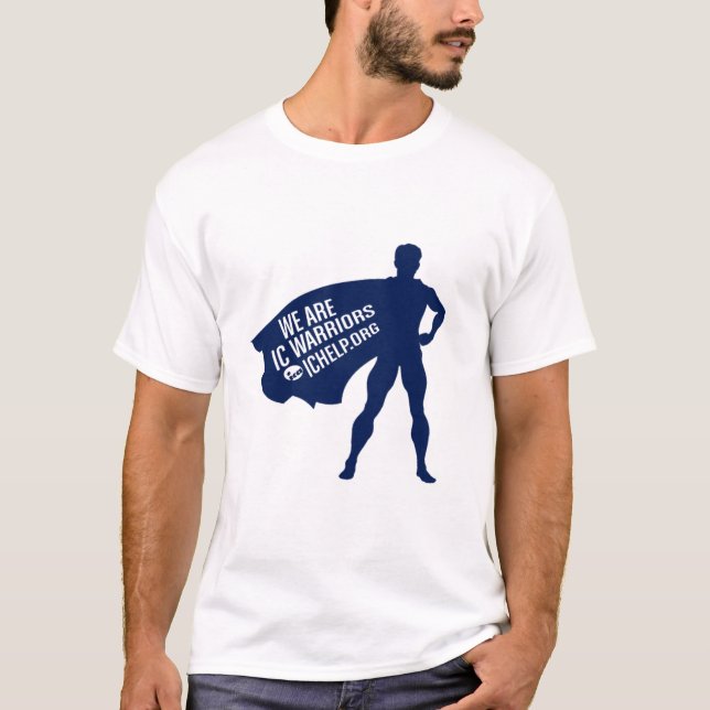 Vi är IC-krigare - Superman T Shirt (Framsida)