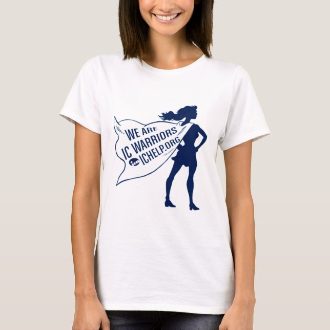 Vi är IC-kritiker - superhjälte T Shirt (Framsida)