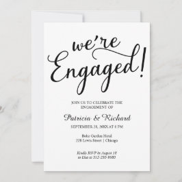 Vi är inbjudningar till Förlovningsfest