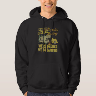 Vi är inte alkoholister de går på möten berusade v hoodie