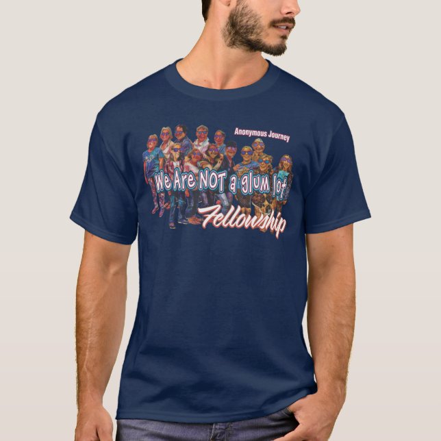 vi är inte en dyster skara T-shirt 26C (Framsida)