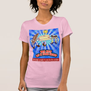 Vi är inte en matgrupp t shirt