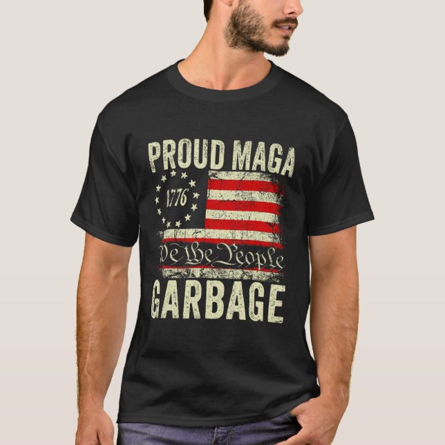 Vi är inte en trump i omröstningen om Europaparlam T Shirt (Framsida)