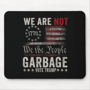 Vi är inte Garbyge Votetrump 2024 Trump Supporter Musmatta