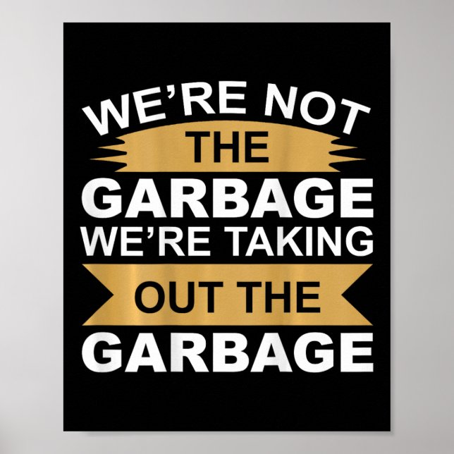 Vi är inte Garge som tog ut Garge på C Poster (Framsidan)