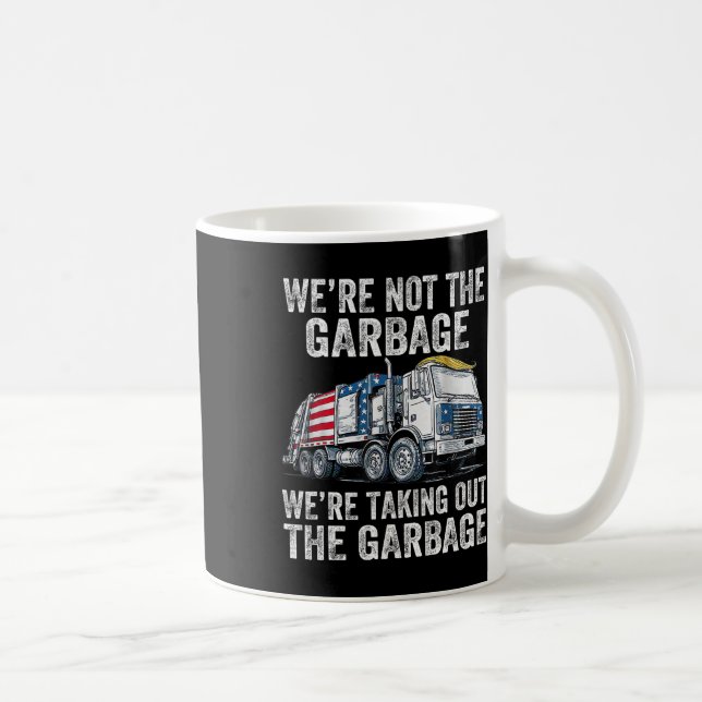 Vi är inte Garge som tog ut Garge Trum Kaffemugg (Höger)