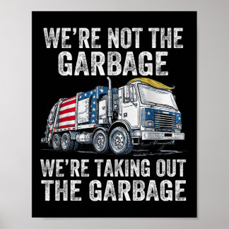 Vi är inte Garge som tog ut Garge Trum Poster