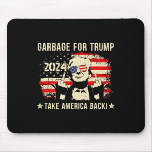 Vi Är Inte Skräp Rösttrump 2025 Trump Supporter Musmatta