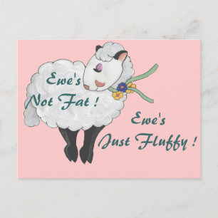 Vi är inte Tjock, Ewe är Fluffy! Vykort