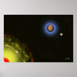 Vi är inte viktiga - Impressionistisk konstaffisch Poster