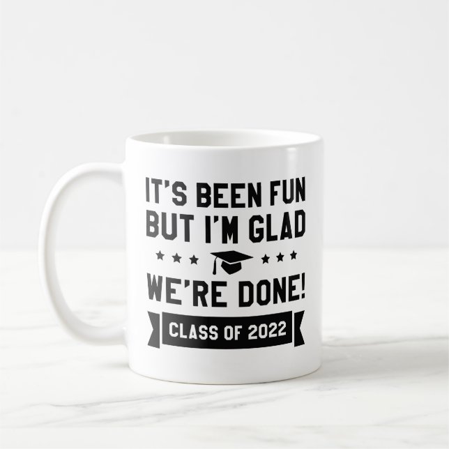 Vi är klara klass 2022 kaffemugg (Vänster)