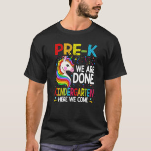 Vi är klara med Kindergarten här, vi gör det T Shirt