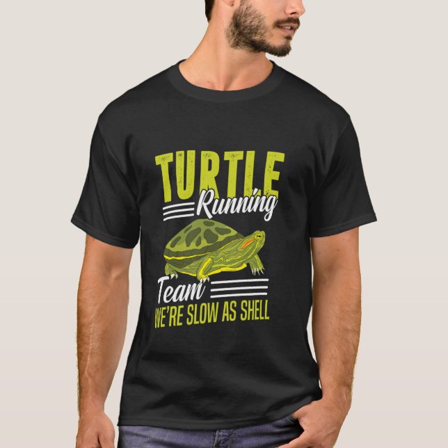 Vi är långsamma som Snäcka 5 T Shirt (Framsida)