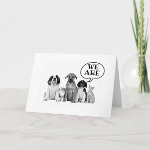 VI ÄR "LEDSEN ATT SE DIG GÅ" KORT