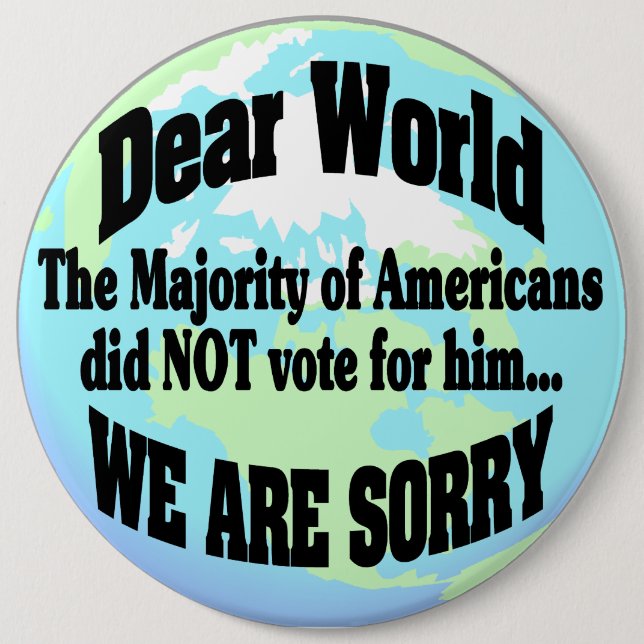 vi är ledsna knapp (Framsida)