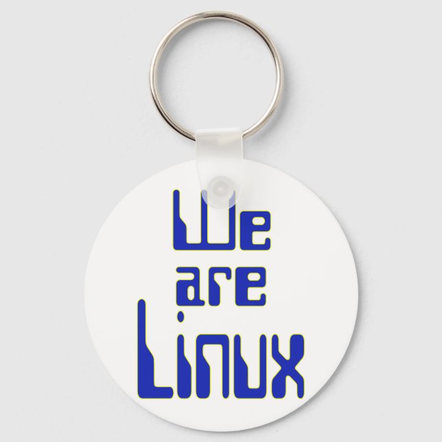Vi är Linux Nyckelring (Framsida)