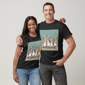 Vi är Llama-familjen T Shirt