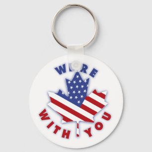 VI ÄR MED DIG KEYCHAIN NYCKELRING