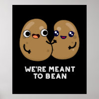 Vi är Meda till Bean Funny Legume Pun Mörk BG