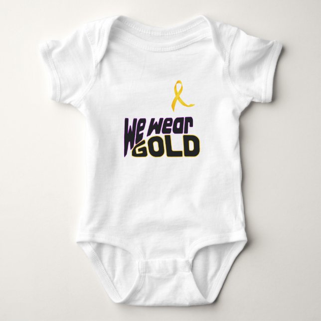 Vi är medvetna om GULD T Shirt (Framsida)