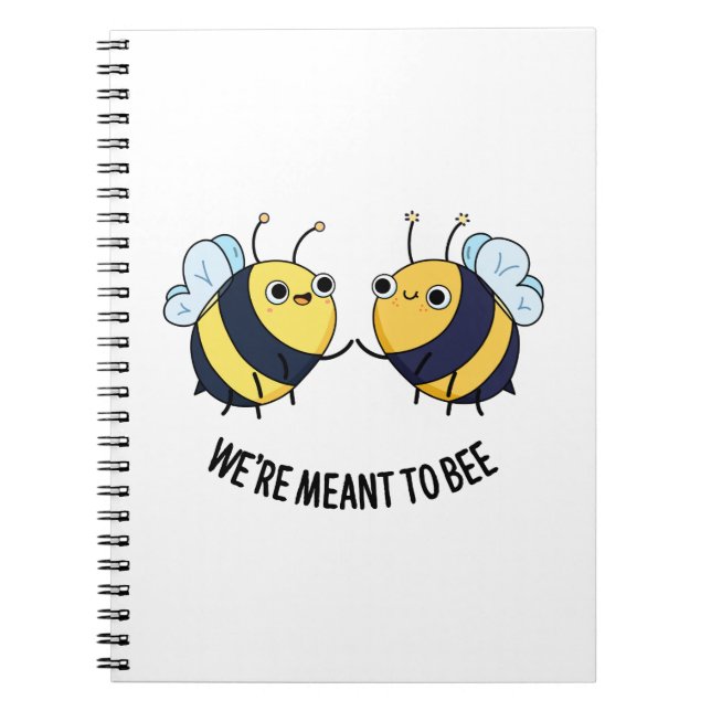 Vi är Mee to Bee Lusy Pun Anteckningsbok (Framsidan)
