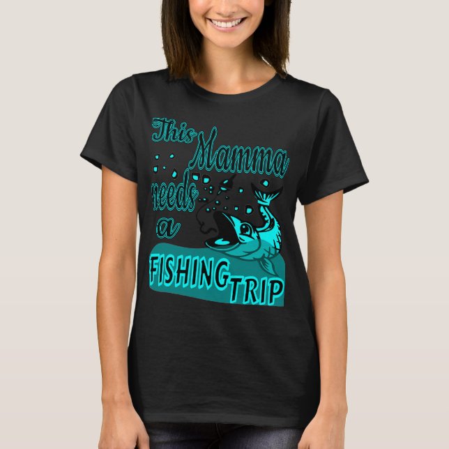 Vi är mer än bara fiskmamma t shirt (Framsida)
