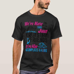 Vi är mer än bara marschera vänner Besties Vaca T Shirt