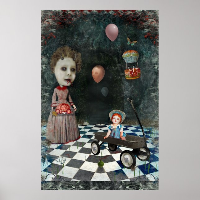 Vi är middag [ och middagen betjänas ] poster (Framsidan)