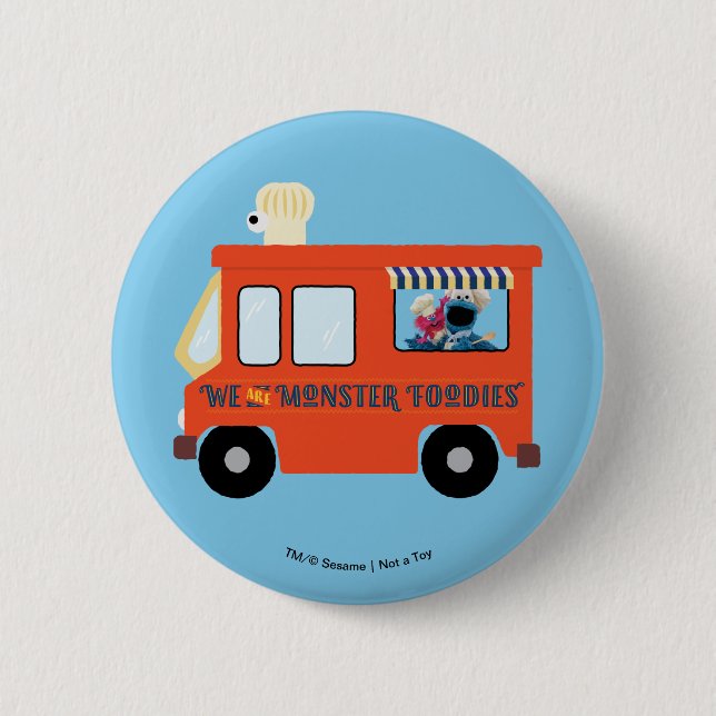 Vi är monsterfolier knapp (Framsida)