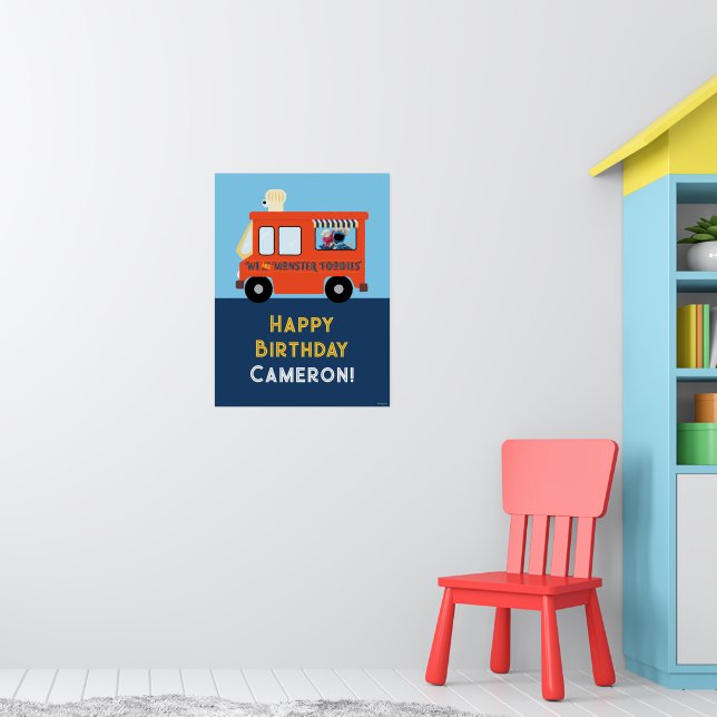 Vi är monsterfolier poster (Barnkammare 1)