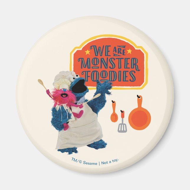 Vi är monsterfostren magnet (Framsidan)