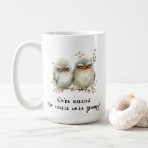 Vi är naturligtvis gifta. kaffemugg