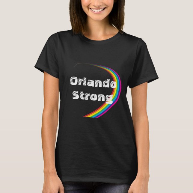 Vi är Orlando den starka medvetenhetT-tröja Tee (Framsida)