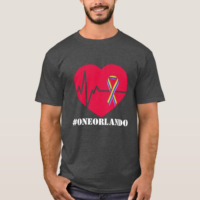 Vi är Orlando den starka medvetenhetT-tröja Tee (Framsida)