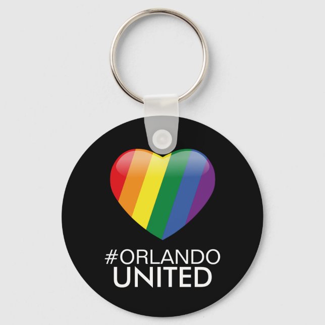 Vi är Orlando Strong/United KeyChain Nyckelring (Framsida)
