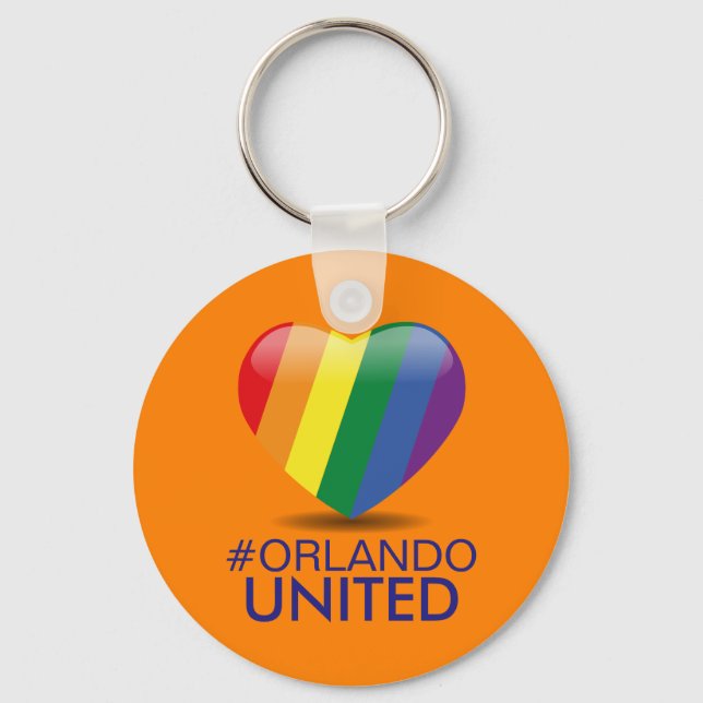 Vi är Orlando Strong/United KeyChain Nyckelring (Framsida)