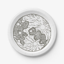 Vi är över Måne babyduschen