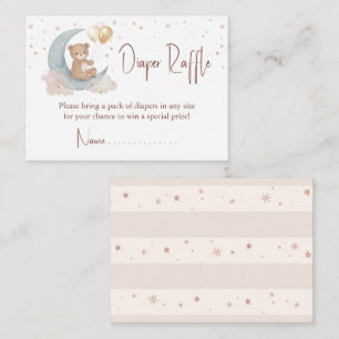 Vi är över Måne Nallens dykare Raffle Anteckningskort