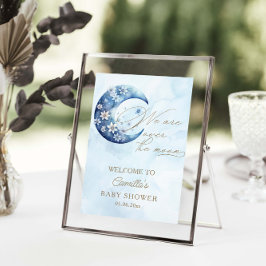 Vi är över Måne Pojkbabyskaren Poster