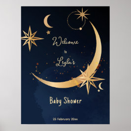 Vi är över Måne, stjärnnattens babyskor, svetsning Poster
