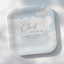 Vi är på Cloud 9 Baby Shower