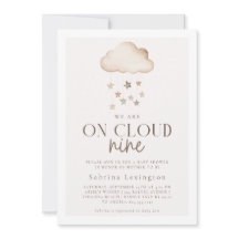 Vi är på Cloud Nine Gender Neutral Baby Shower