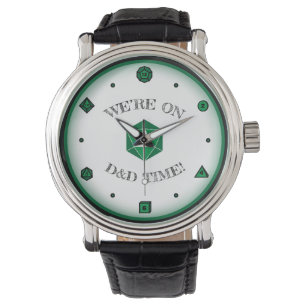 Vi är på D&D-GRÖNTEN Armbandsur