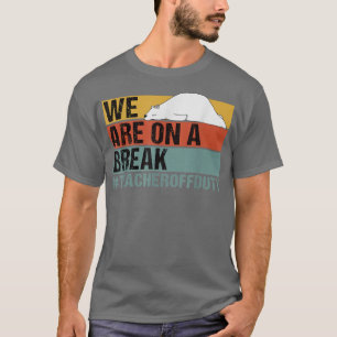Vi är på en brinnande lärarinna. t shirt