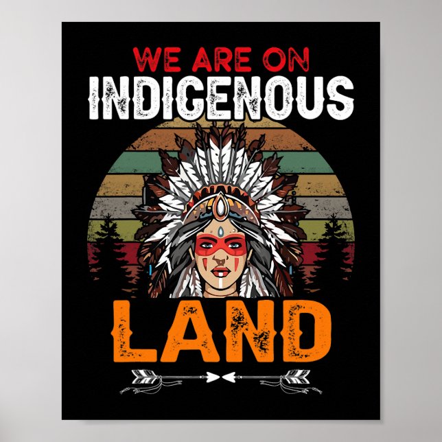 Vi är på Ingenlands lustiga American Poster (Framsidan)