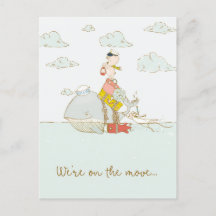 Vi är på väg att flytta vykort